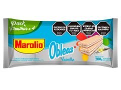 OBLEA MAROLIO VAINILLA 4X50 GR