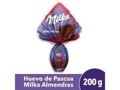 HUEVO DE PASCUA MILKA LECHE Y ALMENDRAS 200 GR