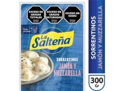 SORRENTINOS LA SALTEÑA JAMON Y MOZZARELLA 300 GR
