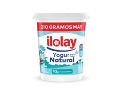 YOGHURT ILOLAY NATURAL 350 GR