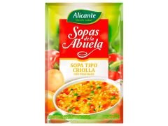 SOPA ALICANTE CRIOLLA CON VEGETALES 72 GR