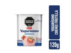 YOGHURT YOGURISIMO CREMIX FRUTILLA 120 GR