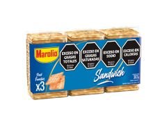 GALLETITAS MAROLIO SANDWICH 303 GR