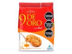 GALLETITAS 9 DE ORO AVENA MIEL 120 / 180 GR