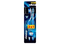 CEPILLO DENTAL CLOSE-UP SHINY WHITE MEDIO 2 un