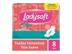 TOALLITAS FEMENINAS LADYSOFT ULTRADELGADA 8X40 UN