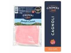 JAMON COCIDO CAGNOLI FETEADO 200 GR