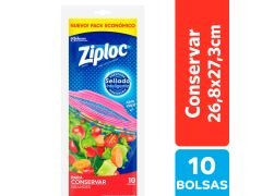 BOLSAS ZIPLOC PARA CONSERVAR GRANDES 10 un