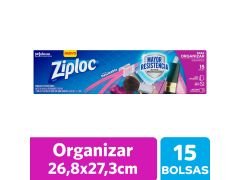 BOLSAS ZIPLOC PARA ORGANIZAR GRANDES 15 un