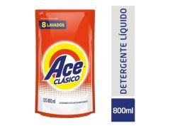 JABON LIQUIDO ACE CLASICO 800 ML