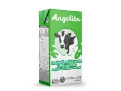 LECHE ANGELITA LARGA VIDA DESCREMADA 1 lt