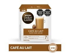 CAFE DOLCE GUSTO CAFE AU LAIT 10 UN