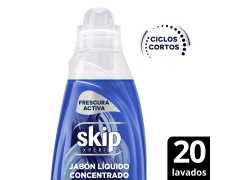 JABON LIQUIDO SKIP CICLOS CORTOS FRESCURA ACTIVA 800 ML