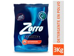 JABON EN POLVO ZORRO EVOLUCION QUITAMANCHAS 3 KG