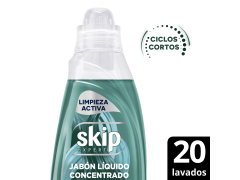 JABON LIQUIDO SKIP CICLOS CORTOS LIMPIEZA ACTIVA 800 ML