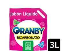 JABON LIQUIDO GRANBY JARDIN DE VIOLETAS Y FRESIAS DOYPACK 3 LT