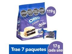 GALLETITAS OREO BAÑADAS EN CHOOLATE BLANCO 119 gr