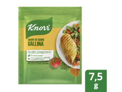 CALDO KNORR SABOR GALLINA EN SOBRE 7,5 gr