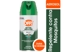 REPELENTE OFF EXTRA DURACION AEROSOL 170 GR
