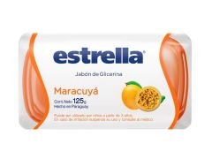 JABON DE TOCADOR ESTRELLA GLICERINA MARACUYA 125 gr