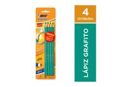 LAPIZ BIC EVOLUTION HB GOMA 4 un