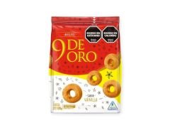 GALLETITAS 9 DE ORO ANILLOS VAINILLA 120/180 GR
