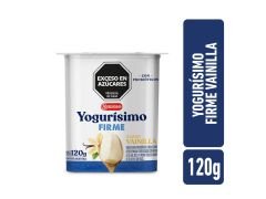 YOGHURT YOGURISIMO VAINILLA FIRME ENTERO 120 gr