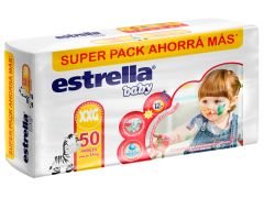 PAÑAL ESTRELLA SUPER PACK XXG 50 UN