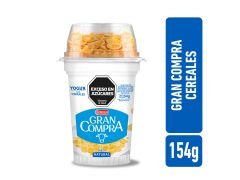 YOGHURT GRAN COMPRA ENTERO CON CEREALES 154 GR