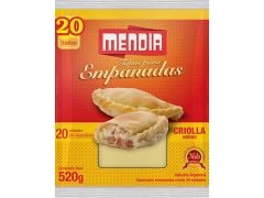 TAPAS PARA EMPANADAS MENDIA CRIOLLA 520 gr
