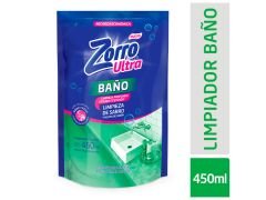 LIMPIADOR ZORRO BAÑO DOYPACK 450 ml
