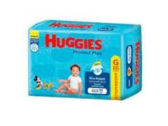 PAÑALES HUGGIES PROTECT AHORRAPACK MEDIANO 68 UN