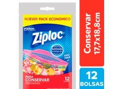 BOLSAS ZIPLOC PARA CONSERVAR MEDIANAS 12 UN