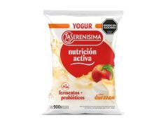 YOGHURT LA SERENISIMA SACHET ENTERO DURAZNO 900 GR