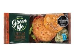 MEDALLON GREEN LIFE LENTEJAS Y ZANAHORIA 4 UN