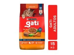 ALIMENTO PARA GATOS GATI CARNE Y POLLO 15KG