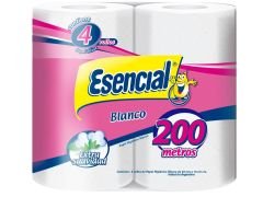 PAPEL HIGIENICO ESENCIAL BLANCO 4X50 MT