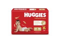 PAÑAL HUGGIES NATURAL CARE AHORRAPACK MEDIANO 48 UN