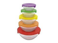 SET CAROL BOWLS VIDRIO 5U