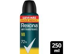 ANTITRANSPIRANTE MASCULINO REXONA V8 250 ML