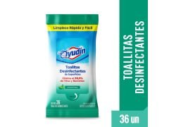 TOALLITAS HUMEDAS AYUDIN FRESCO FLOWPACK 36 UN