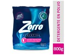 JABON EN POLVO ZORRO EVOLUCION ESCUDO 800 GR