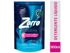 JABON LIQUIDO ZORRO EVOLUCION ESCUDO 800 ML
