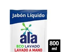 JABON LIQUIDO ALA REGULAR DOYPACK 800 ML