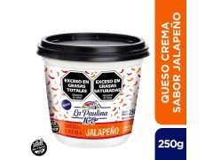 QUESO LA PAULINA JALAPEÑO 250 GR