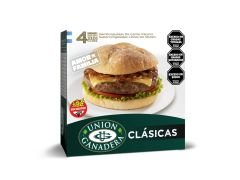 HAMBURGUESA UNION GANADERA CLASICA 4 UN