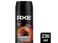 DESODORNTE MASCULINO AXE MUSK 230 ML
