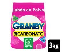 JABON EN POLVO GRANBY MATIC ROSAS 3 KG