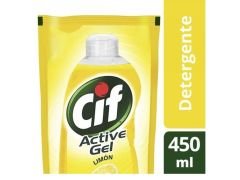 LAVAVAJILLA CIF ACTIVEGEL x10 LIMON 450 ML