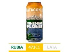CERVEZA PATAGONIA BOHEMIAN PILSENER 473 CC